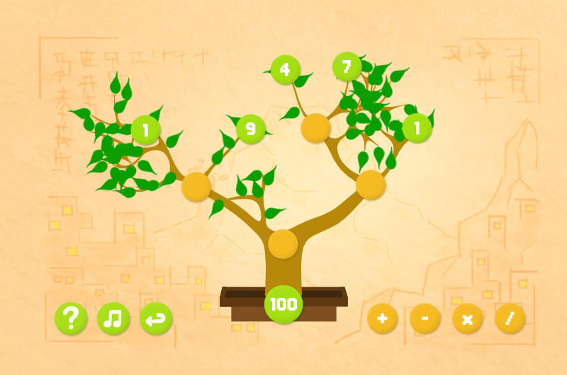Puzzle Bonsai: Numbers